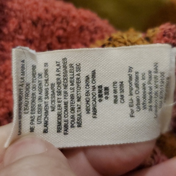 Free People Candyland Striped Pullover Cropped Sweater Size S - Picture 12 of 13